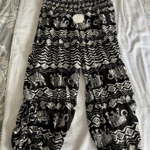 Summer Elephant Pants